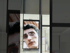 شاشة متجر إشارات رقمية إعلانية لاعب ضوء عال جدار الفيديو 49 بوصة