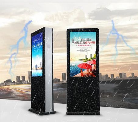 IP65 شاشات العرض الإعلانية الخارجية شاشات العرض الإعلانية رقيقة للغاية ROHS