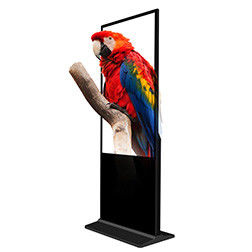 55 بوصة أرضية قائمة 4K شاشة LCD الإعلانية العلامات الرقمية حائط فيديو مع 1920x1080 دقة