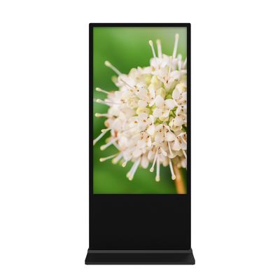 شاشة عرض إعلانات LCD عمودية مقاس 75 بوصة بدقة 4K ونظام تشغيل Android