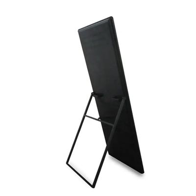 شاشة LCD ذات حجم 43 بوصة محمولة للنصب على الأرض مع دقة 1920 × 1080 للاستخدام في المعارض والمتاجر