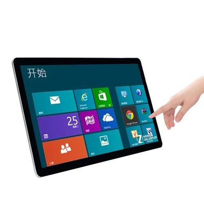 شاشة لمسة مضمنة 24 بوصة شاشة LCD مع منفذ HDMI المتسلسل