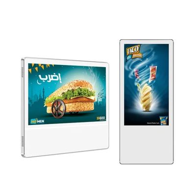 شاشة إعلانية مصعد 24 بوصة مع أندرويد 4G و 1920 x 1080 دقة للإشارات الرقمية المصعد