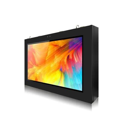 شاشة إعلانات خارجية ذات 43 بوصة على الحائط مع شبكة 4G Android