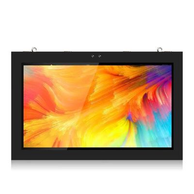 شاشة إعلانات خارجية على الحائط 43 بوصة مع 2500cd / m2 الوضوح وشبكة 4G أندرويد
