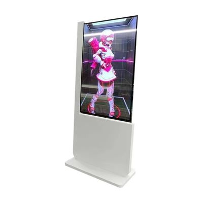 OLED 55 بوصة شاشة لمسة شفافة شاشة عرض الأرضية الوقوف كل شيء في شاشة واحدة