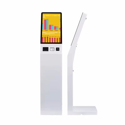 كشك تسجيل وصول ذاتي متصل بشبكة Wi-Fi/Bluetooth مع قرص SSD بسعة 128 جيجابايت ولون مخصص للخدمة الذاتية السلسة