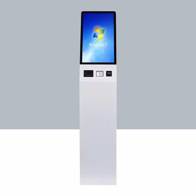 كشك تسجيل وصول ذاتي متصل بشبكة Wi-Fi/Bluetooth مع قرص SSD بسعة 128 جيجابايت ولون مخصص للخدمة الذاتية السلسة