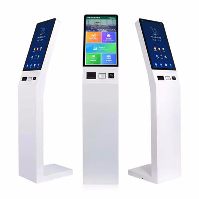 كشك تسجيل وصول ذاتي متصل بشبكة Wi-Fi/Bluetooth مع قرص SSD بسعة 128 جيجابايت ولون مخصص للخدمة الذاتية السلسة