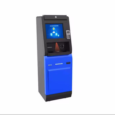 كيوسك للتحقق الذاتي مع ماسح الباركود أضواء LED وإصدار بطاقة اضطراب لخدمة الذات الفعالة