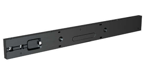 شاشة LCD الإعلانية مع 350cd / m2 الوضوح ، 110-240V إمدادات الطاقة ، وشاشة تمدد للإشارات الرقمية التجارية