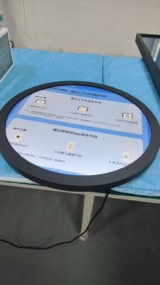23شاشة إعلانات LCD بقوة 1 بوصة مع مدخل HDMI / VGA / AV / USB و 350cd / m2