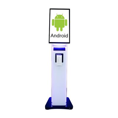 23.8/32 Inch Self Ordering Kiosk with Facial Recognition and Metal Case Touch Screen Kiosk