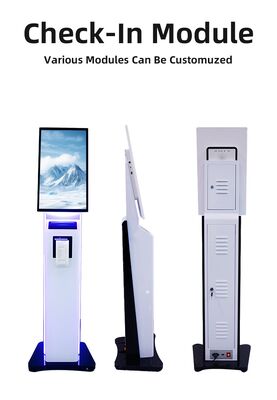 23.8/32 Inch Self Ordering Kiosk with Facial Recognition and Metal Case Touch Screen Kiosk