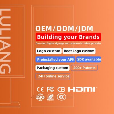 كيوسك التحقق الذاتي مع لمسة سعة 10 نقاط ، شاشة LCD بدقة 1920X1080 و CMS قائم على السحابة للخدمة الذاتية التفاعلية