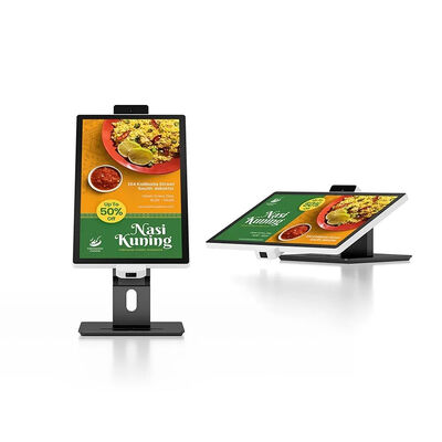 21.5" شاشة لمسة كيوسك الطلب الذاتي مع 10 نقاط لمسة سعة و 1920x1080 دقة لمطاعم الوجبات السريعة