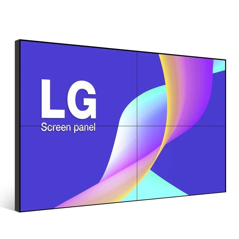 حائط فيديو LCD 75 بوصة مع سطوع عال وزاوية عرض واسعة للإشارات الرقمية