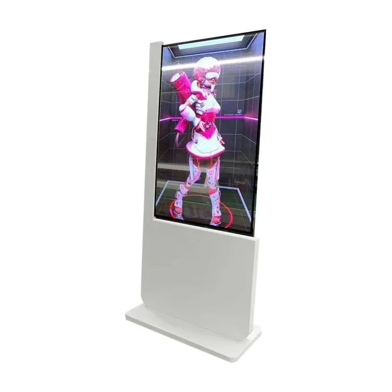 55 بوصة شاشة LCD شفافة مع 1920 x 1080 دقة وشاشة OLED على الأرض
