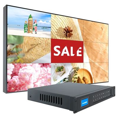 55 بوصة 0.88ملم LCD الجدار التقاطع ضيق جدا حافة التلفزيون الجدار معالج وحدة تحكم